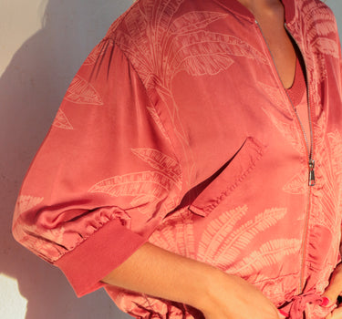 Bomber Palm Tree - Cor Rosa Velho