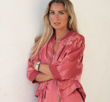 Bomber Palm Tree - Cor Rosa Velho