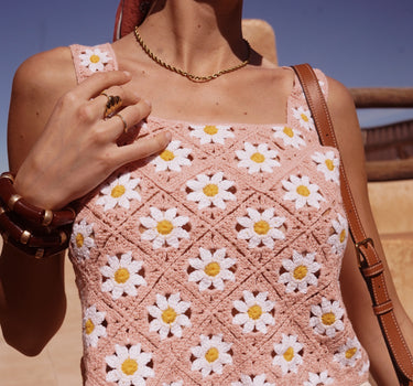 Top Daisy Crochet