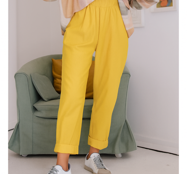 Calças -Pants Magic Yellow