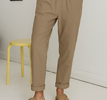 Calças -Pants Magic Taupe
