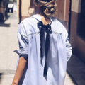 Black Ribbon Shirt.3