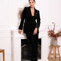 Blazer Veludo Preto.2