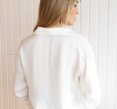 CAMISA PENÉLOPE MARFIM.