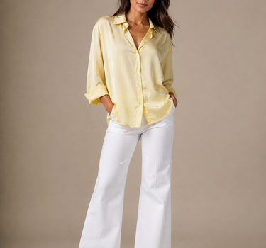 Camisa Inez Butter Yellow