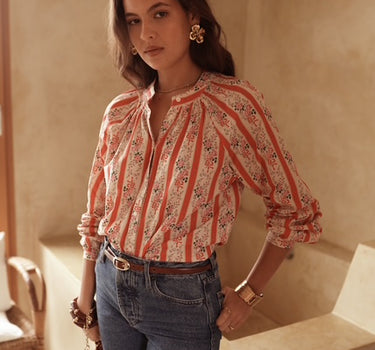 Camisa Maggie - Coral