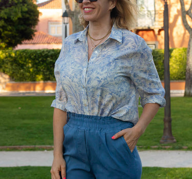 Camisa Royal Garden