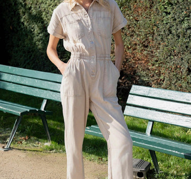 Emily Sand Jumpsuit.