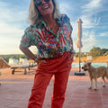 Calças Mágicas Vermelho