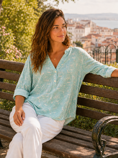 Camisa Mentol