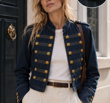 Blusão Denim Imperial