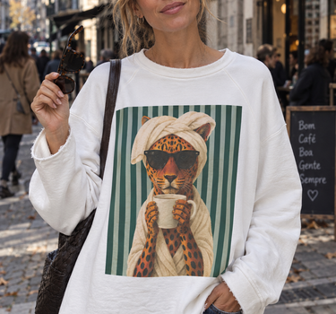 Sweatshirt Leopard Club