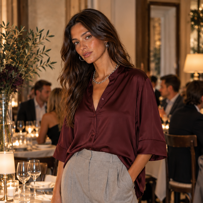Camisa Inez Bourdeau
