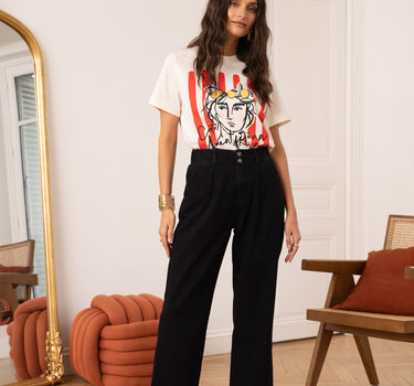 Black Supreme Pants