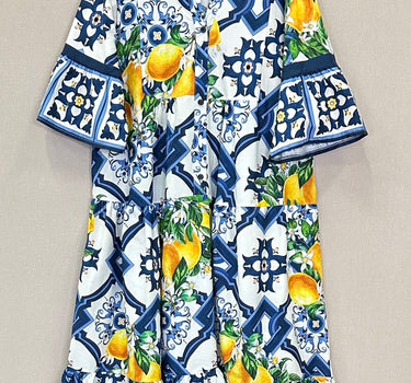 Vestido Limoncello Blue
