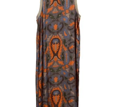 Vestido Artistic Flowers Dark