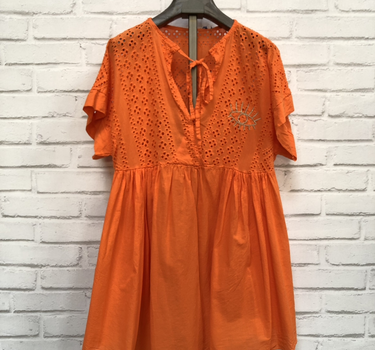 Orange Beach Dress