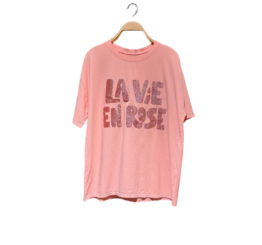 T-shirt La Vie en Rose Pink