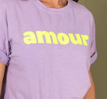 T-shirt Amour Lilac