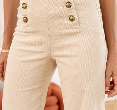 Sand Velvet Pants.2