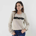 Sweatshirt Amour Black .2