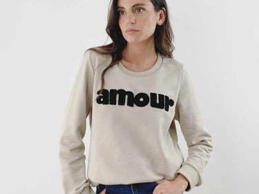 Sweatshirt Amour Black .2