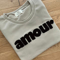 Sweatshirt Amour Black .3a