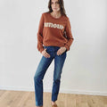 Sweatshirt Amour Ocre.3