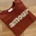 Sweatshirt Amour Ocre.4
