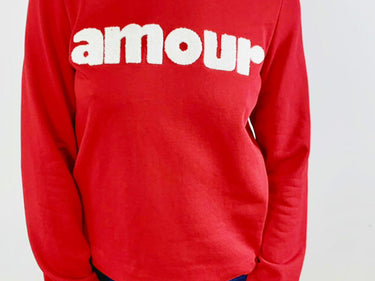 Sweatshirt Amour Red.2