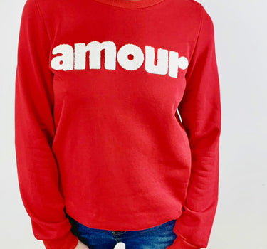 Sweatshirt Amour Red.2