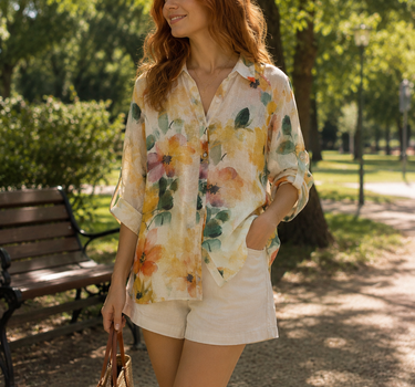 Camisa Papoilas
