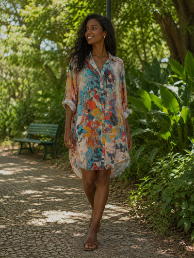 Vestido Camiseiro Açores