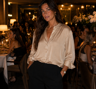 Camisa Inez Dourado
